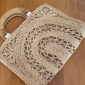 Vintage 1970’s rattan handbag